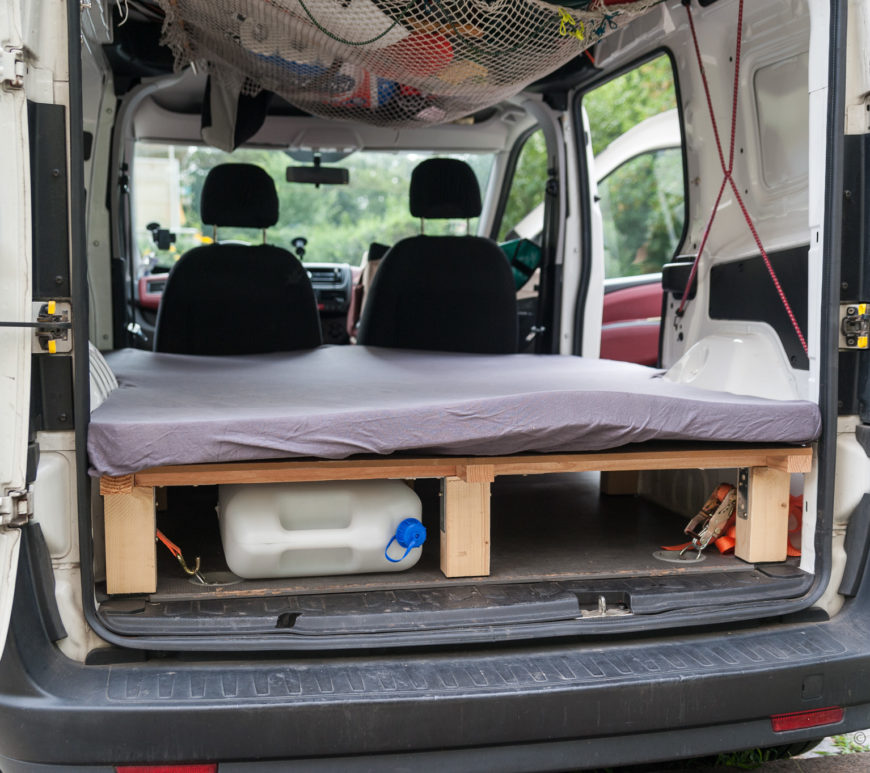 Zwischenboden Selbstausbau Fiat Doblo