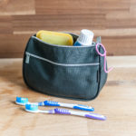 Minimalistische Waschtasche