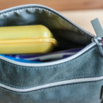 Minimalistische Waschtasche