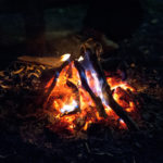 Lagerfeuer Glut